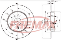 FREMAX CARBON+ ROTOR PAIR BD-4341