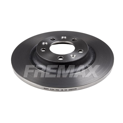 FREMAX BRAKE ROTOR SOLID PAIR REAR BD-4609