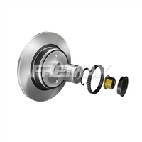 FREMAX BRAKE ROTOR SOLID EACH REAR BD-6328
