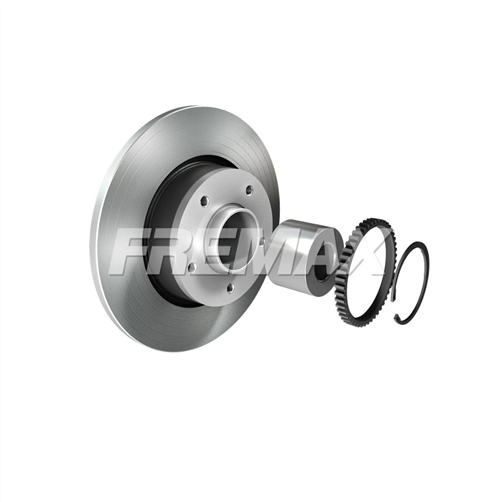 FREMAX BRAKE ROTOR SOLID EACH REAR BD-6846