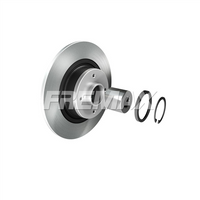 FREMAX BRAKE ROTOR SOLID EACH REAR BD-7898