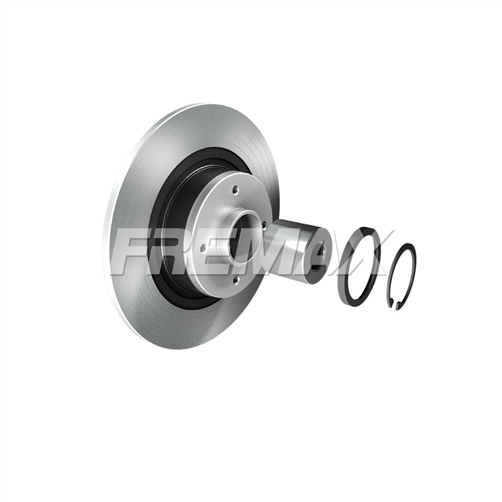FREMAX BRAKE ROTOR SOLID EACH REAR BD-7898