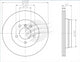 BREMTEC EURO-LINE BRAKE DISC ROTOR PAIR BDR10540EL