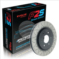 BREMTEC EVOLVE F2S PERFORMANCE ROTOR NISSAN NAVARA D40 FRONT 296MM BDR15599EV