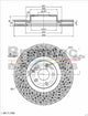 BREMTEC EURO-LINE BRAKE DISC ROTOR BDR16660EL