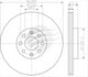 BREMTEC EURO-LINE BRAKE DISC ROTOR PAIR BDR17360EL