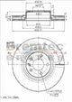 BREMTEC EURO-LINE BRAKE DISC ROTOR PAIR BDR17430EL