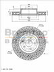 BREMTEC EURO-LINE HC BRAKE DISC ROTOR PAIR BDR18620ELH