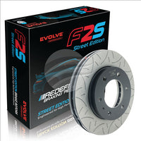 BREMTEC EVOLVE F2S PERFORMANCE ROTOR FORD RANGER FRONT SLOTTED BDR21260EV