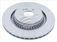 BREMTEC EUROLINE CARBON+ DIMPLED EACH MERC SL65 W221 REAR 365MM BDR21863ELH