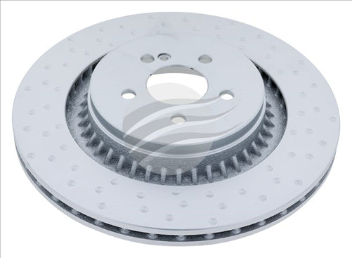 BREMTEC EUROLINE CARBON+ DIMPLED EACH MERC SL65 W221 REAR 365MM BDR21863ELH