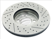 BREMTEC EVOLVE CARBON+ ROTOR (PAIR) MINI FRONT SLOTTED/DRILLED BDR22350EV