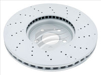 BREMTEC EUROLINE CARBON+ (PAIR) MERC CLA35 C118 FRONT DRILLED BDR22705ELH