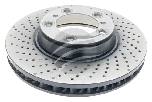 BREMTEC EVOLVE LEFT HAND FRONT HIGH-CARBON PERFORATED BDR2354LEV