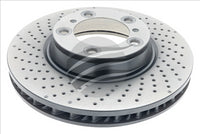 BREMTEC EVOLVE LEFT HAND FRONT HIGH-CARBON PERFORATED BDR2354LEV