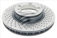 BREMTEC EVOLVE HIGH-CARBON ROTOR PERFORATED RIGHT BDR2354REV