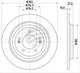BREMTEC TRADE-LINE BRAKE ROTORS PAIR KIA SPORTAGE REAR WITH ELEC BDR24920TL
