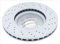 BREMTEC EURO-LINE HC BRAKE DISC ROTOR PAIR BDR25690ELH