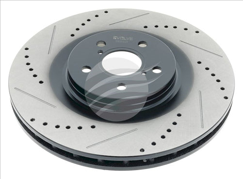 BREMTEC EVOLVE F2S PERFORATED LEXUS FRONT LEFT 356mm30mm BDR2616LEV