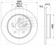 BREMTEC TRADE LINE BRAKE DISC ROTOR REAR BDR2765TL