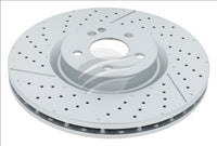 BREMTEC EURO-LINE HI GRADE ROTOR FRONT PAIR MERCEDES W176 C117 BDR40021ELH