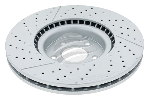 BREMTEC EURO-LINE HI GRADE ROTOR FRONT PAIR MERCEDES W176 C117 BDR40021ELH