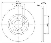 BREMTEC EURO-LINE BRAKE DISC ROTORS PAIR BDR40037EL