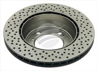 BREMTEC EVOLVE PERFORATED PAIR BRAKE DISC ROTORS BDR40055EV