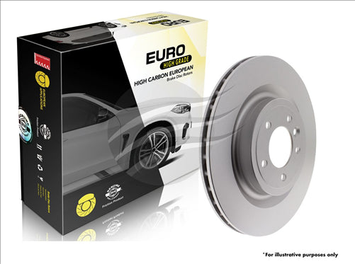 BREMTEC EURO-LINE HC BRAKE DISC ROTOR BDR40061ELH