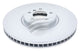 BREMTEC BRAKE DISC LEFT FRONT BMW X5 (F15) X-DRIVE 50i 2012- BDR40079LEL