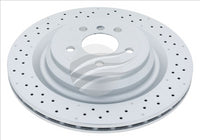 BREMTEC EURO-LINE BRAKE DISC REAR PAIR PERFORATED BDR40082ELH