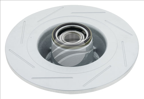 BREMTEC EUROLINE DISC REAR EACH SLOTT RNAULT MEGANE III inc BEARING BDR40099EL