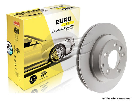 BREMTEC EUROLINE BRAKE DISC (PAIR) RENAULT TRAFIC X82 FRONT BDR41000EL