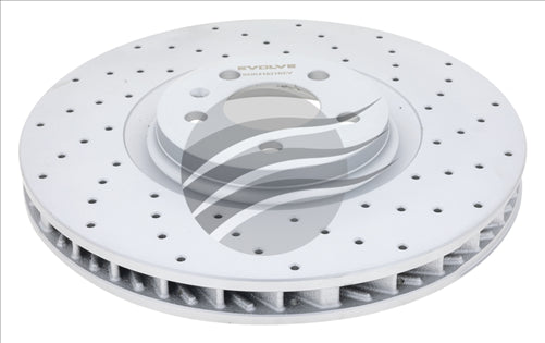 BREMTEC EVOLVE F2S BRAKE ROTOR RIGHT PORSCHE MACAN FRONT 360MM BDR41021REV