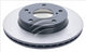BREMTEC TRADE LINE BRAKE DISC ROTOR FRONT BDR42420TL