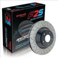 BREMTEC EVOLVE F2S PERFORMANCE ROTOR HSV HARROP 343MM FRONT BDR55EV