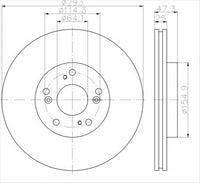 BREMTEC TRADE-SERIES ROTORS PAIR BDR6000TS