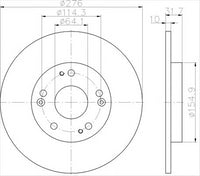 BREMTEC TRADE-SERIES ROTORS PAIR BDR6001TS