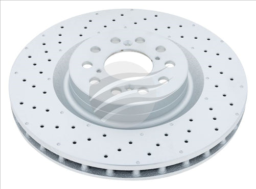 BREMTEC EUROLINE CARBON + ROTOR EACH HOND CIVIC TYPE R 350MM DRILLE BDR6004ELH