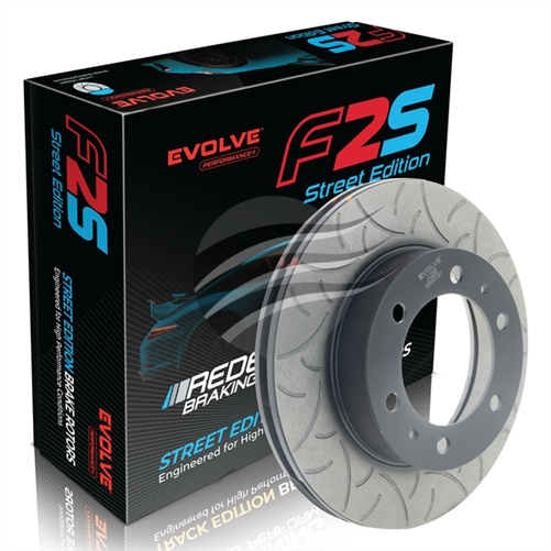 BREMTEC EVOLVE F2S PERFORMANCE ROTOR TOYOTA HILUX KUN26 FRONT 297MM BDR6053EV