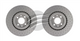 BREMTEC EUROLINE HIGH GRADE (PAIR) ABARTH FRONT 284MM DRILLED BDR6160PELH