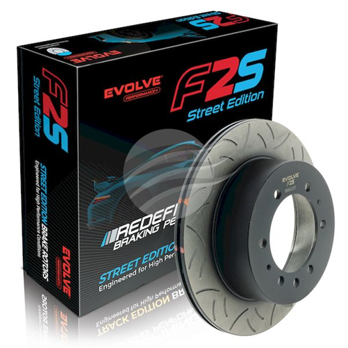 BREMTEC EVOLVE F2S PERFORMANCE+ NISSAN PATROL Y61 REAR 316MM BDR622EV