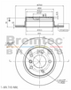 BREMTEC EURO-LINE BRAKE DISC ROTOR PAIR BDR6230EL