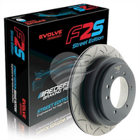 BREMTEC EVOLVE F2S PERFROMANCE + PATROL Y61 REAR 330MM SLOTTED BDR699EV