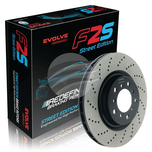 BREMTEC EVOLVE F2S PERFORMANCE ROTOR LEFT HAND FRONT BDR7002LEV