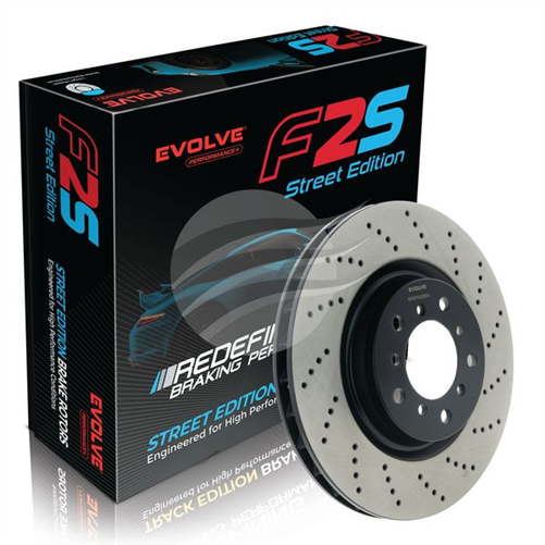 BREMTEC EVOLVE F2S PERFORMANCE ROTOR RIGHT HAND FRONT BDR7006REV