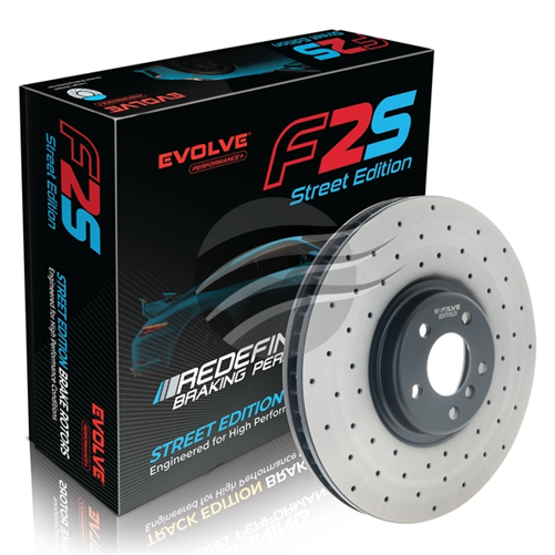 BREMTEC EVOLVE F2S PERFORMANCE ROTOR LEFT HAND FRONT BDR7010LEV