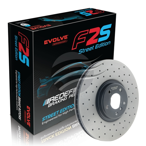 BREMTEC EVOLVE F2S PERFORMANCE ROTOR RIGHT HAND FRONT BDR7010REV