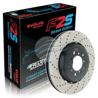 BREMTEC EVOLVE F2S PERFORMANCE ROTOR BMW M3 E46 FRONT 345MM LEFT BDR7014LEV