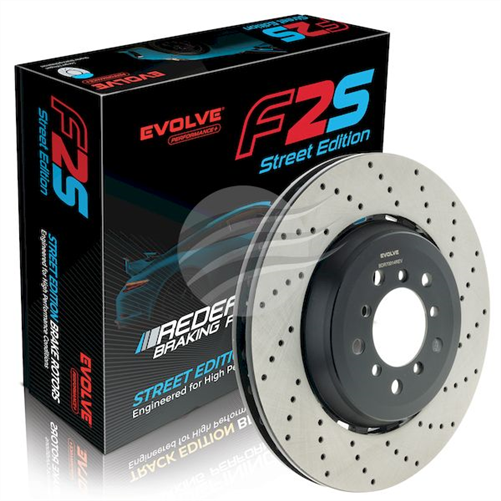 BREMTEC EVOLVE F2S PERFROMANCE BMW E46 M3 345MM RIGHT BDR7014REV